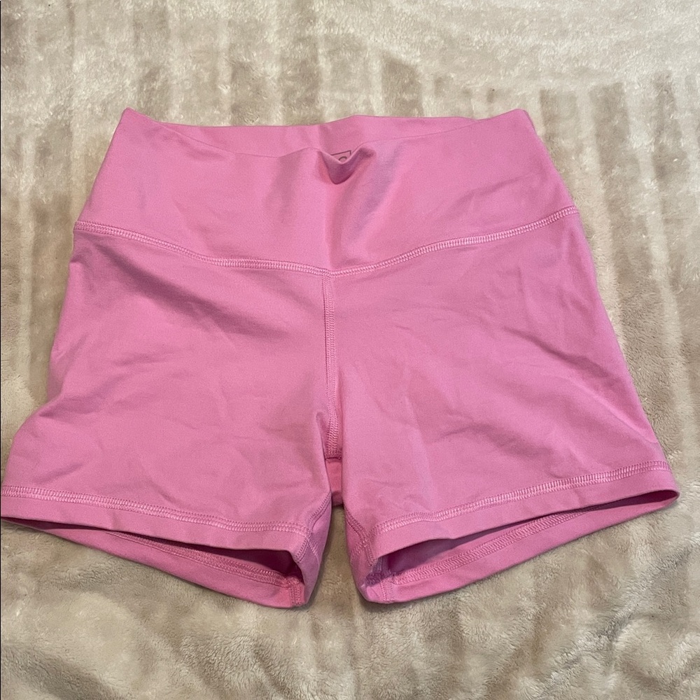 Fleo power mid high pink shorts
